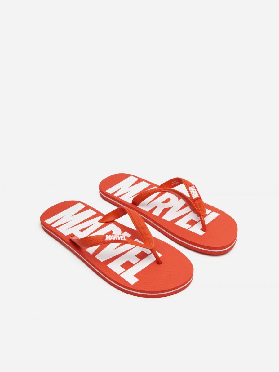 marvel flip flops