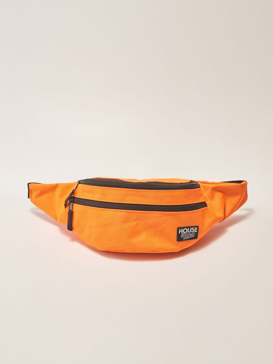 orange bum bag