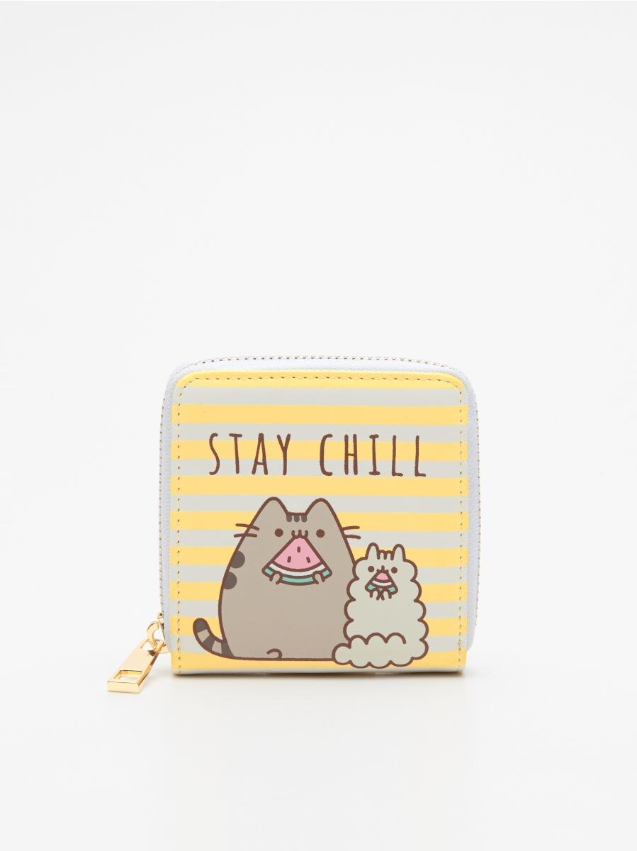 pusheen change purse