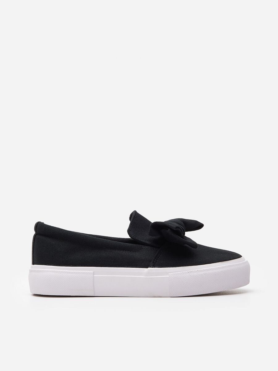 Slip on trainers with bow detail, HOUSE 