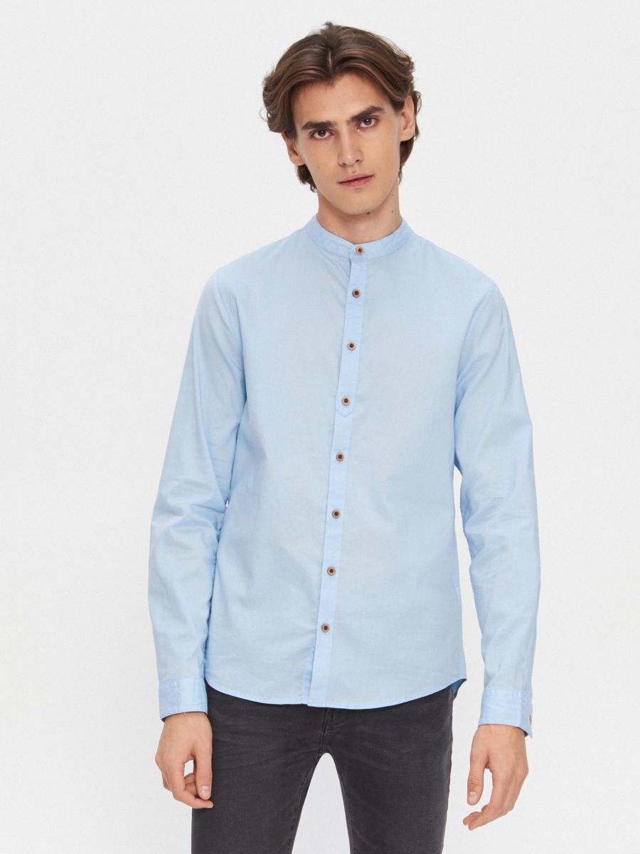 zara mandarin collar