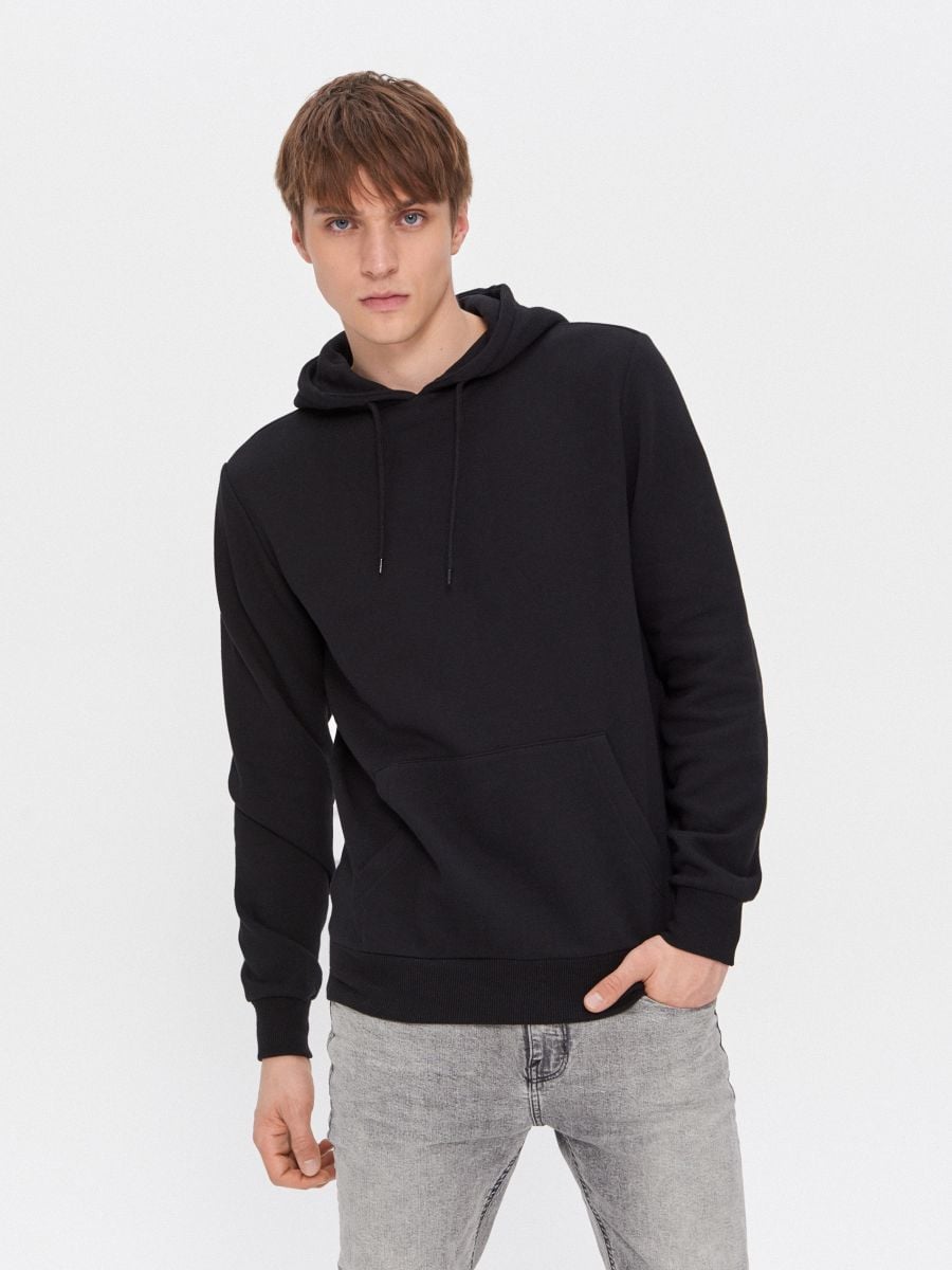 basic hooded sweatshirt