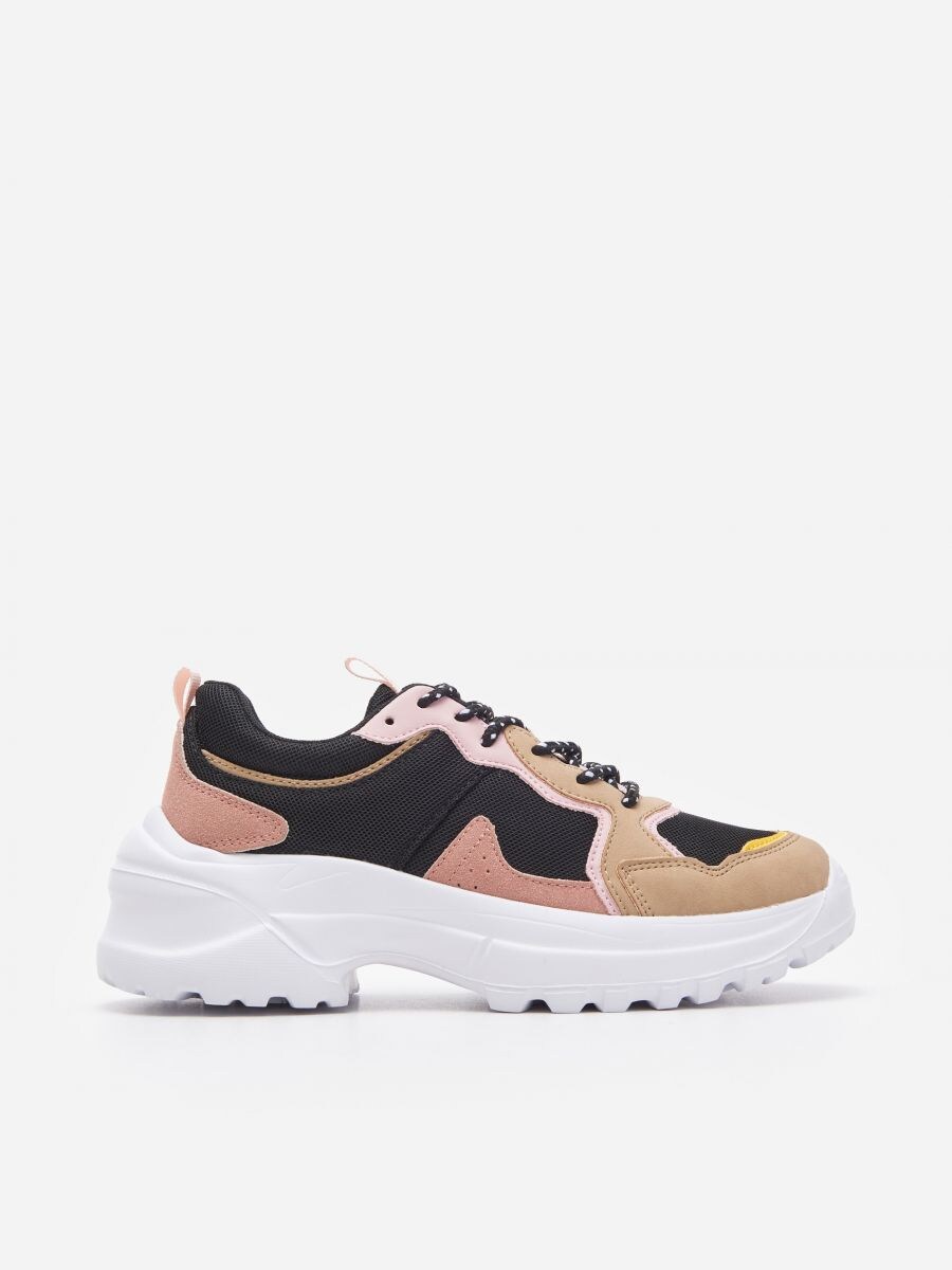 Thick sole coloured sneakers, HOUSE 