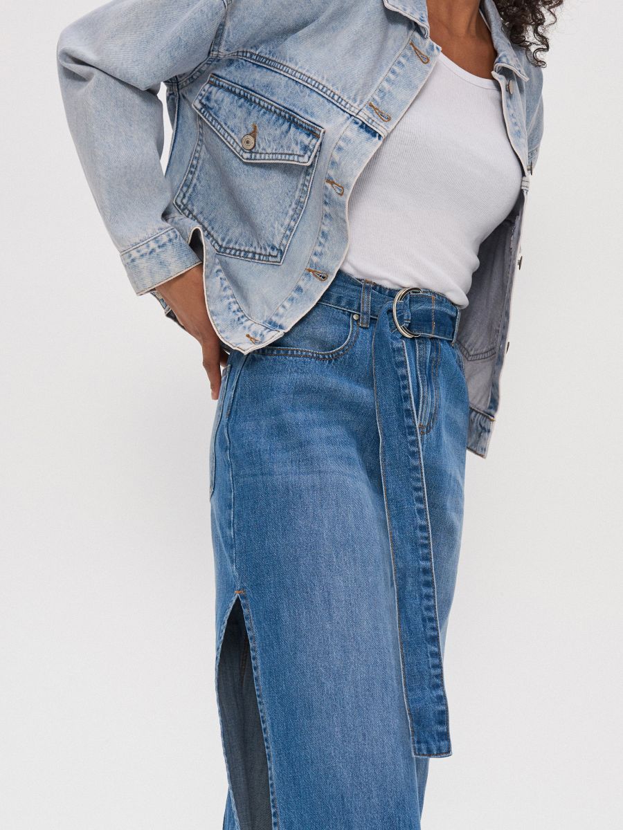 denim skirt belt