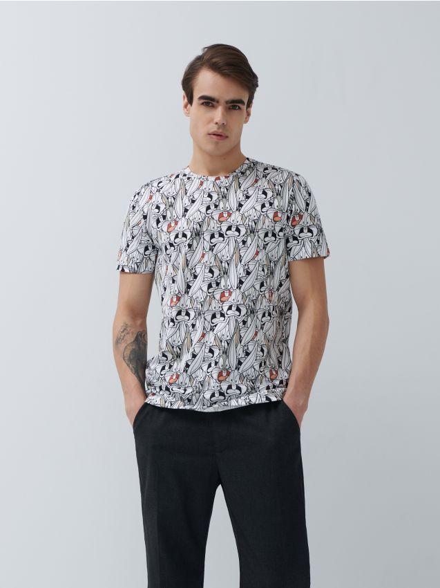 zara t shirt meskie
