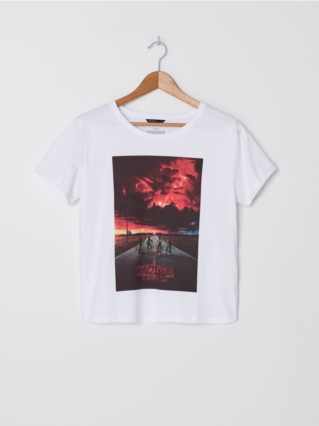 Stranger Things T-shirt - weiss - ZN920-00X - HOUSE